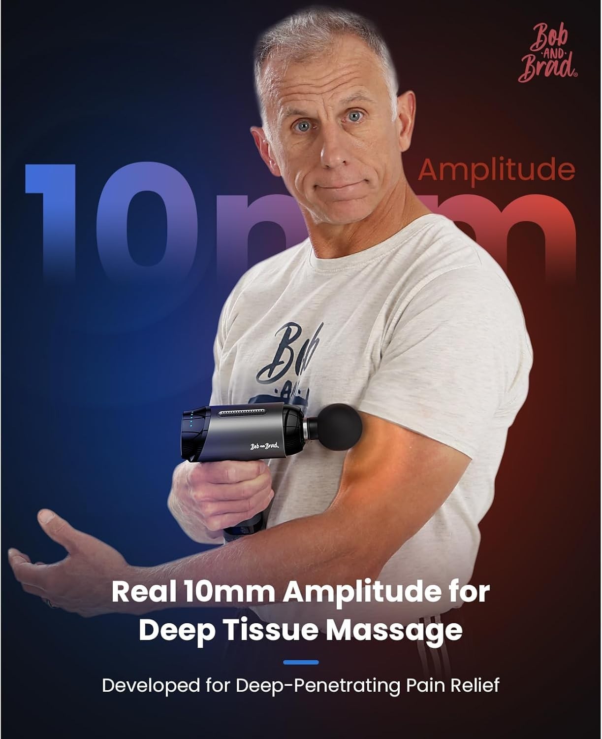 Ultimate Pain Relief – Cordless Deep Tissue Massage Gun with Heat & Cold Therapy