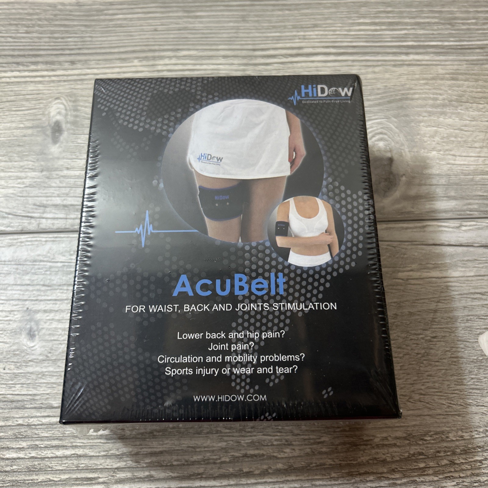 HiDow AcuBelt Electric Stimulation for Waist Back Joint – Electrodes Sealed