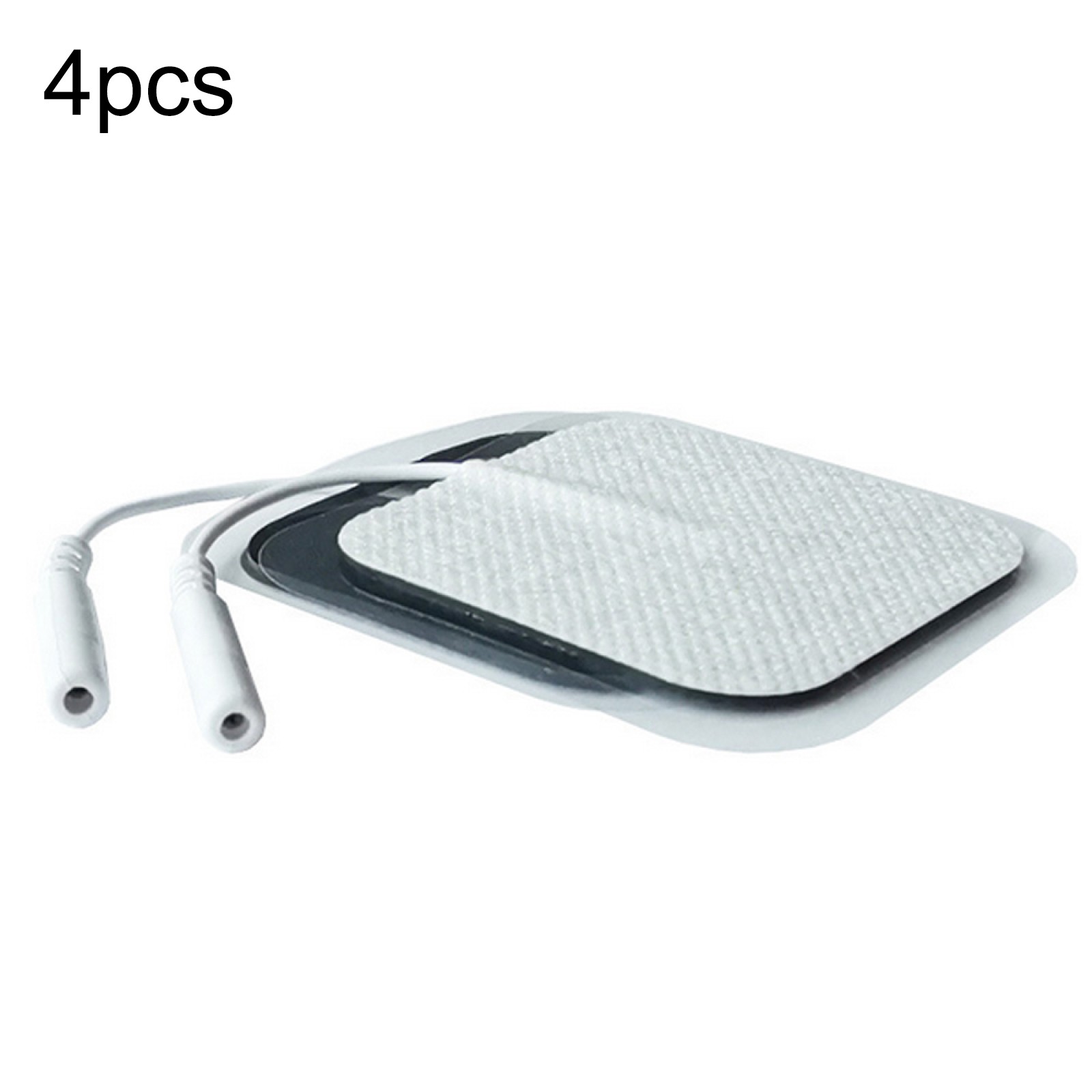 Reusable 4pcs Electrode Pads Tens Units 2x2Inch Non-Woven