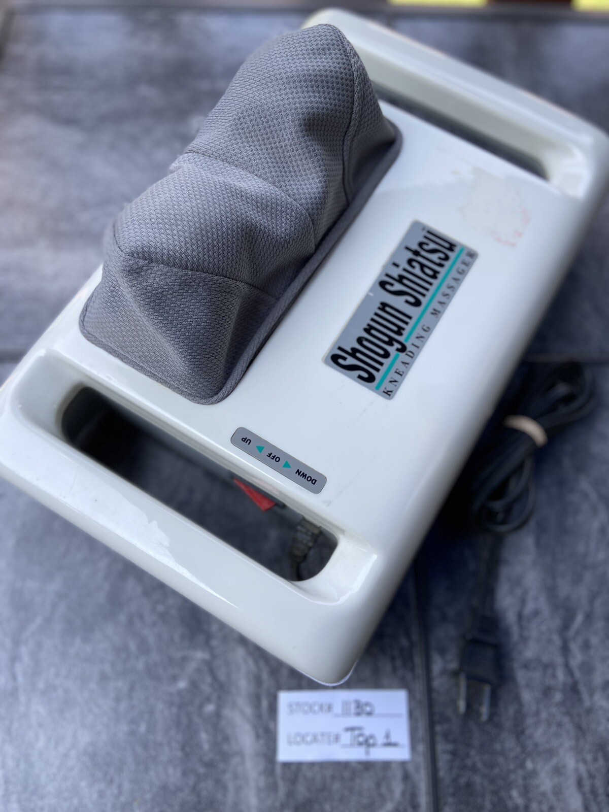 Shogun Shaitsu Kneading Massager sm444 (TESTED/CLEAN) FREE SHIPPING.