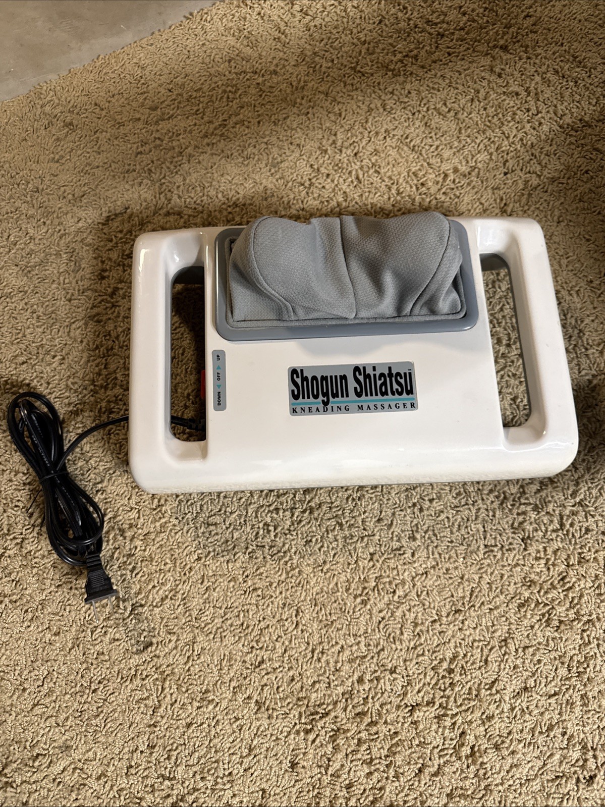 Shogun Shiatsu Kneading Massager Model SM-444 Homedics