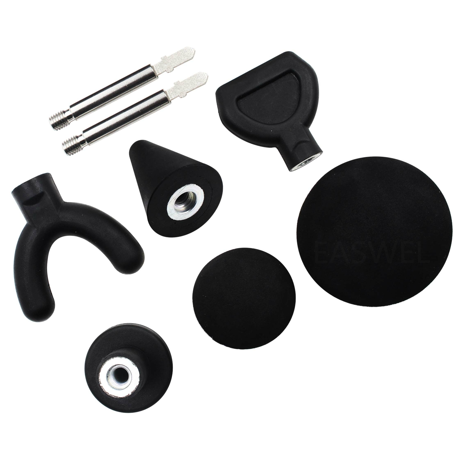 6pcs for Percussion Massage Gun EVA Ball Relaxing Therapy Tool Warm Up Tips Tool