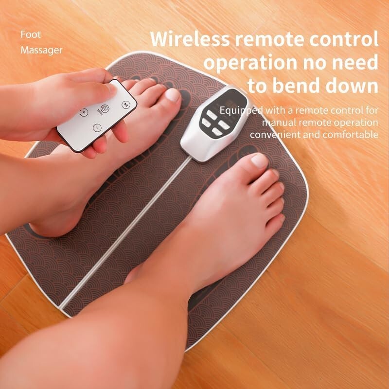 EMS Foot Massager for Neuropathy Circulation and Pain Relief & Muscle Relaxation