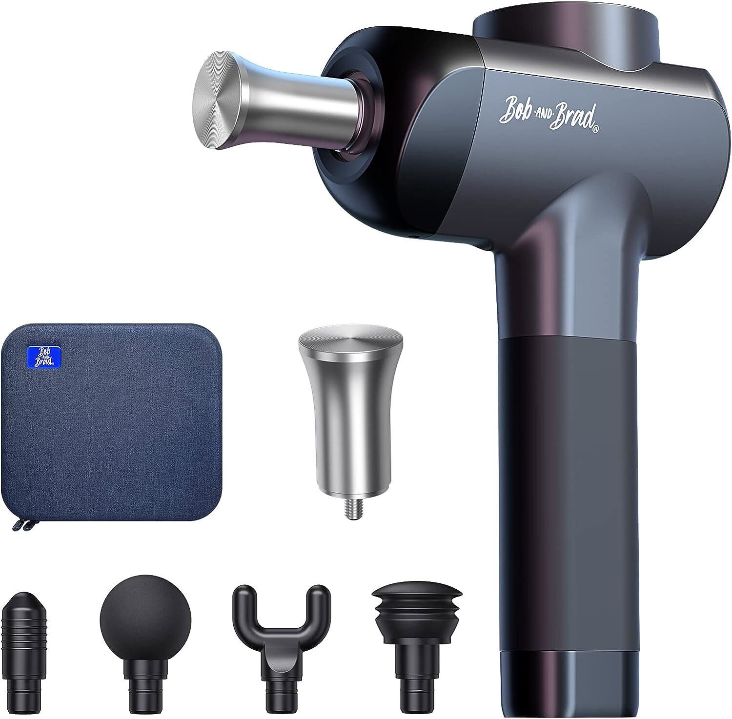 BOB AND BRAD X6 Pro Massage Gun Deep Tissue Percussion for Cold or Heat Therapy