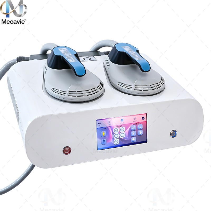 6500W 2 Handles Body Sculpting Muscle Building Fat Reduction Salon Machine
