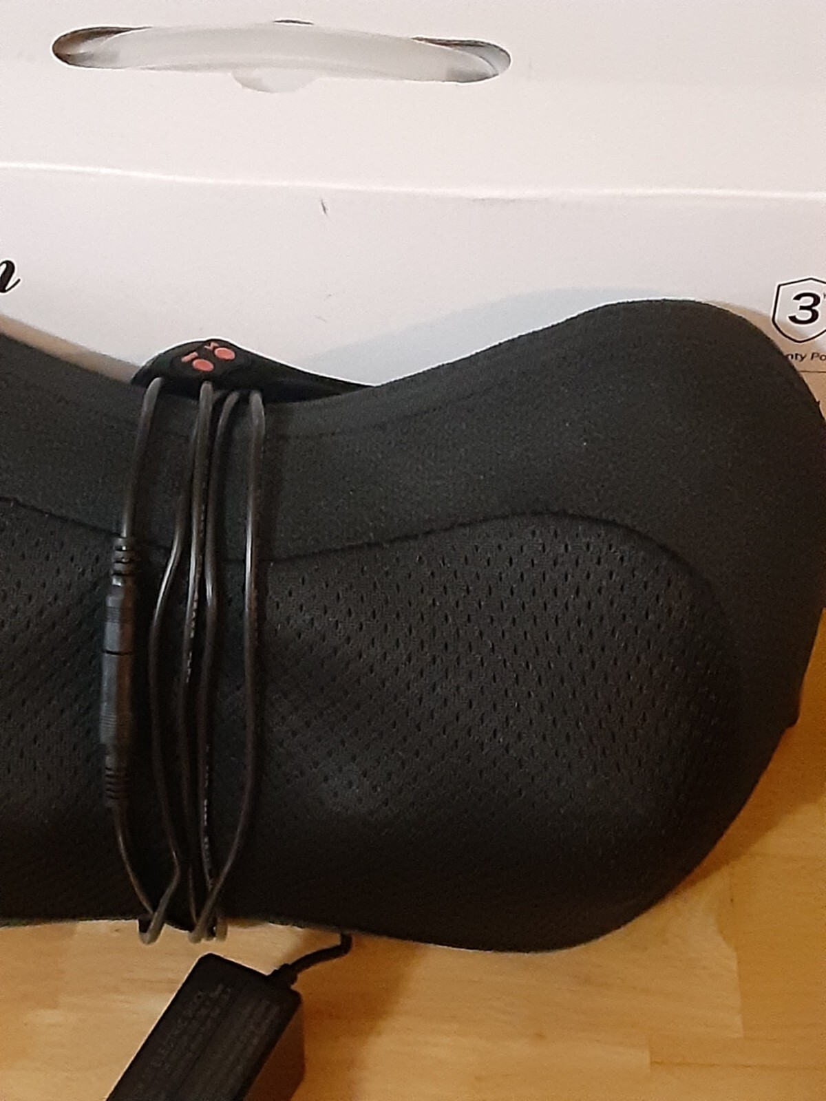 Papillon Neck Massager W/Heat Shiatsu Massage Pillow Back Massager JH006