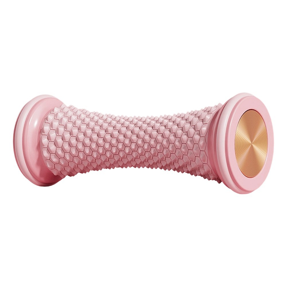 Yoga Foot Roller with Dual Material Design PVC Wheel TPR Pressure Points