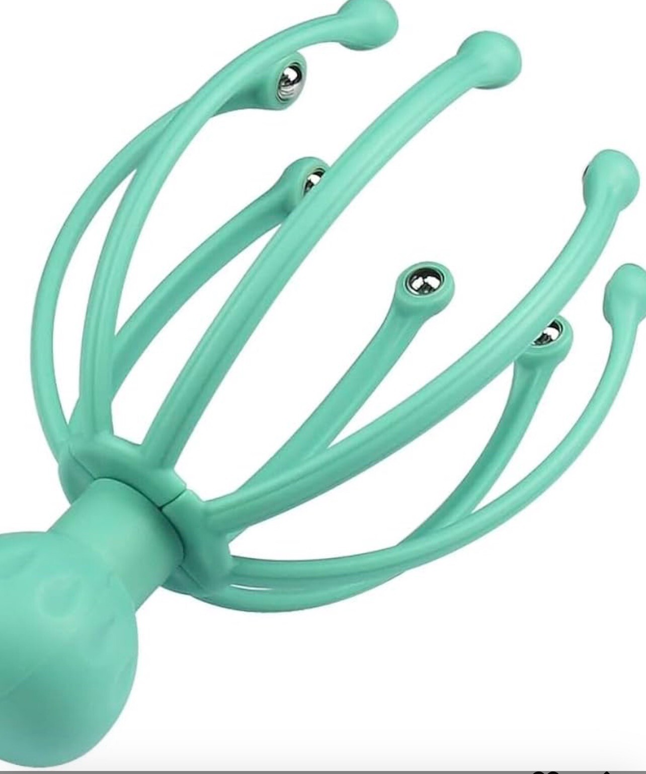 6 PicOctopus Scalp Massager Massage Claw Manual Massager Head (Random Color) NEW