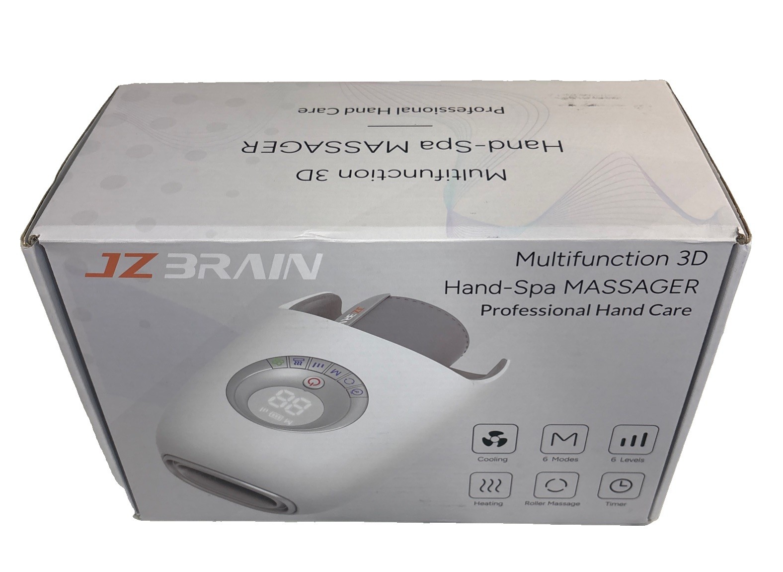 JZBRAIN Cordless Hand Massager w/ Heat + Compression For Arthritis Carpal Tunnel