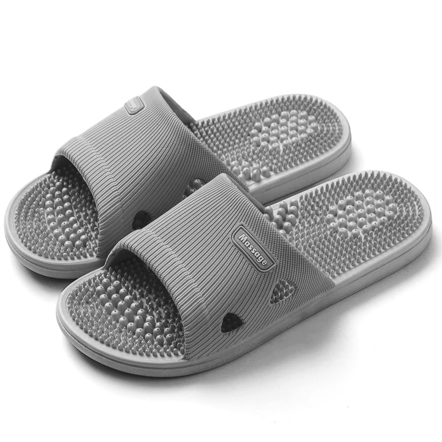 Acupressure Massage Slippers for Plantar Fasciitis for Women Acupuncture Slip…