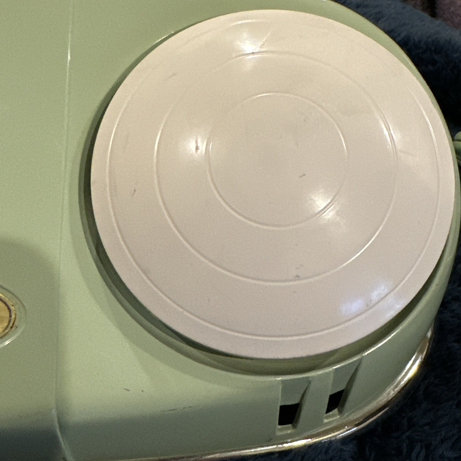 Dr Scholls 1956 Electric Foot Massager Model 411 Mint Green Works Vtg