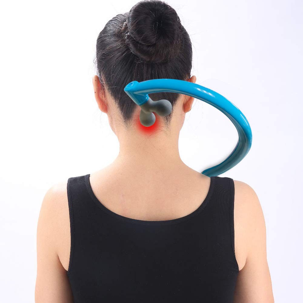 CARELAX Self Massage Tool – Original Trigger Point 1 Count (Pack of 1), Blue