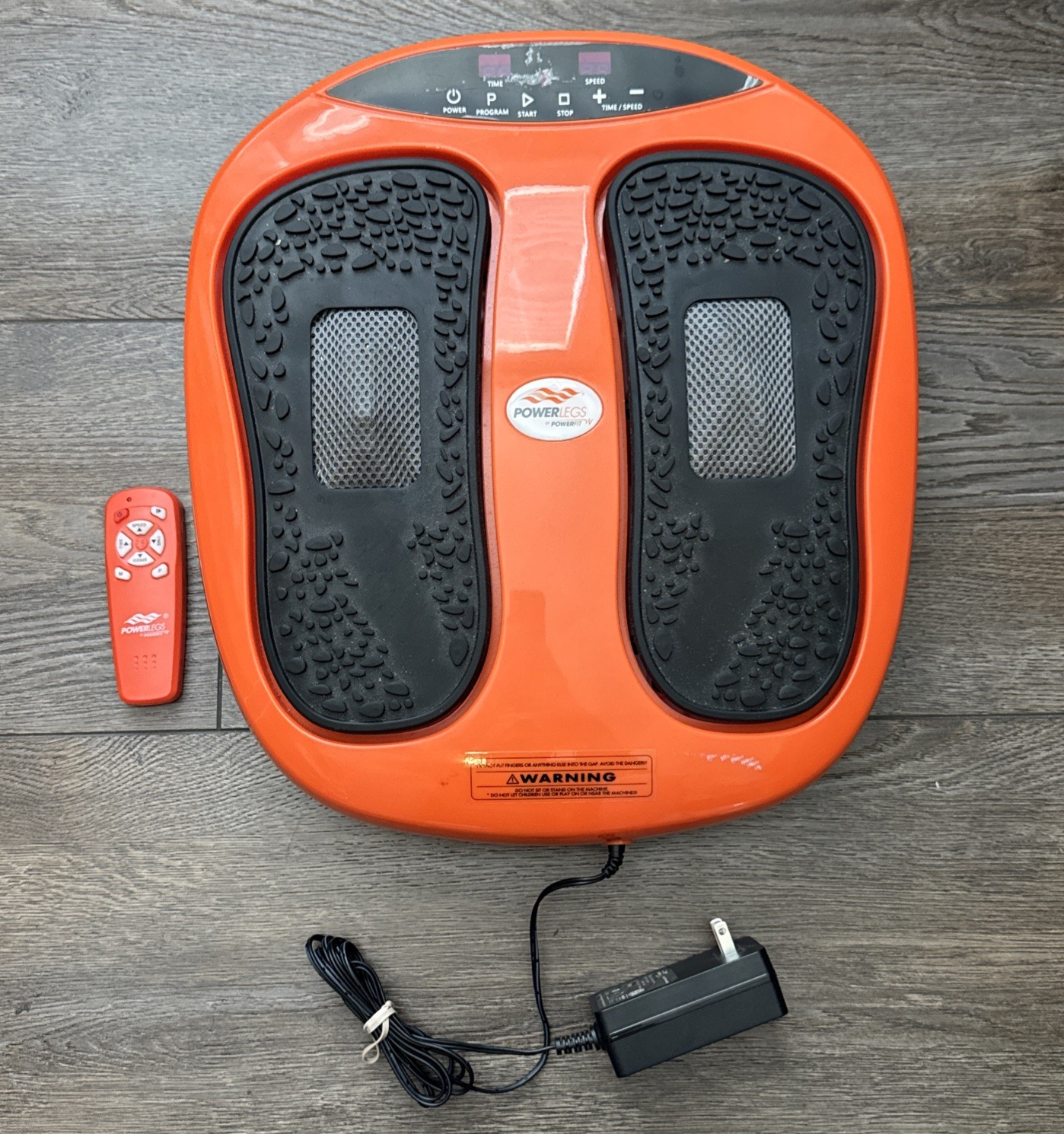 Power Legs by Power Fit Vibration Foot Massager W/ Remote ETF002M Circulation