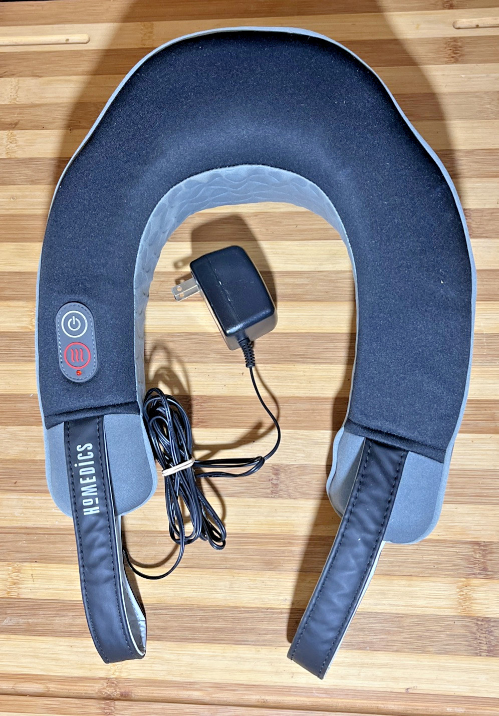 HoMedics Neck Shoulder Massager with Heat Model NMSQ-215BK-2 EUC