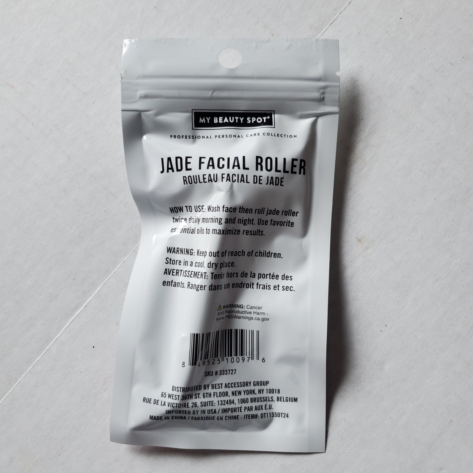 My Beauty Spot Jade Anti-wrinkle Guasha Facial Massage Tool Roller Firming Skin