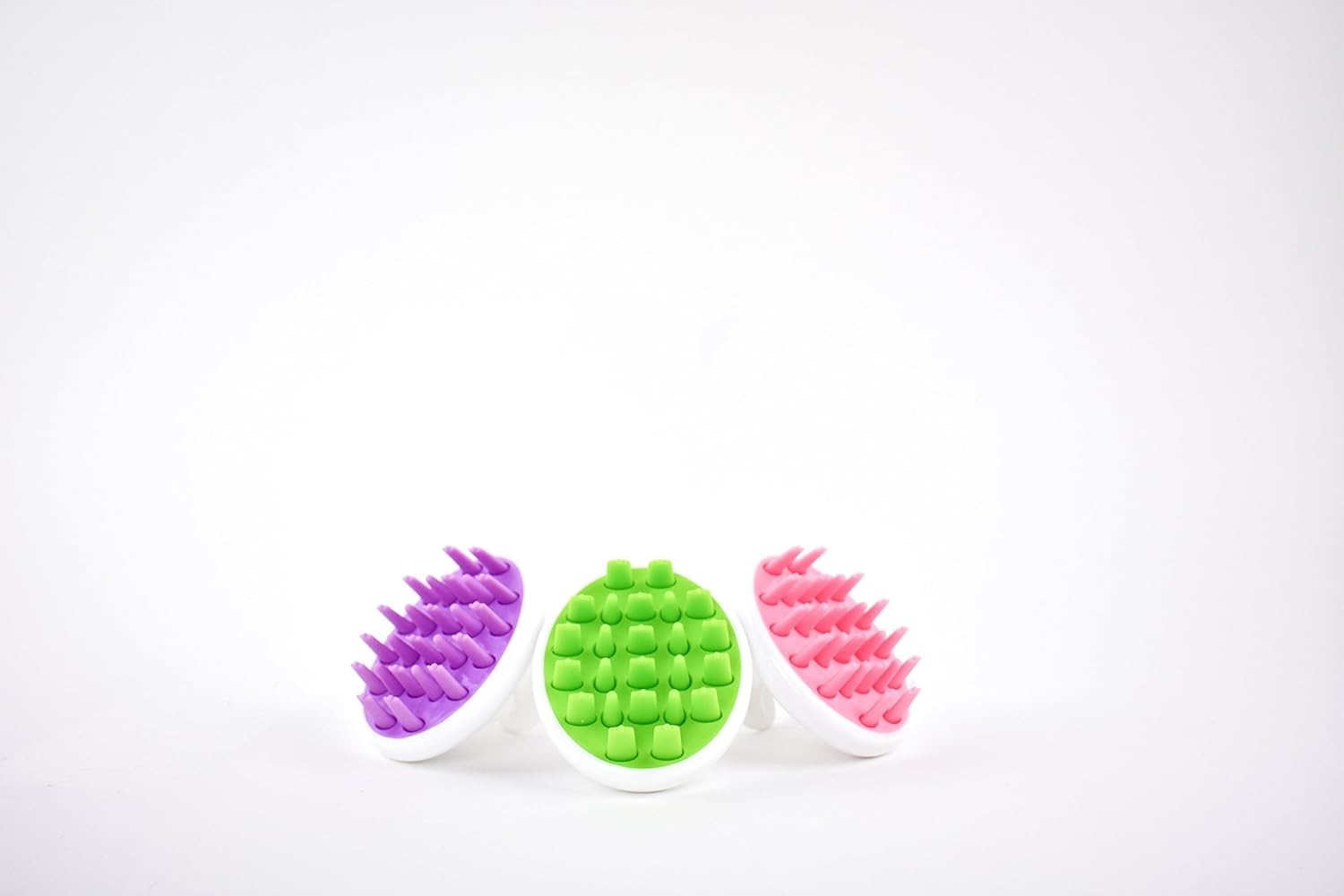 Modern Purple Scalp Massager – Exfoliating Brush for All Hair Types – 3.5 X 3 in