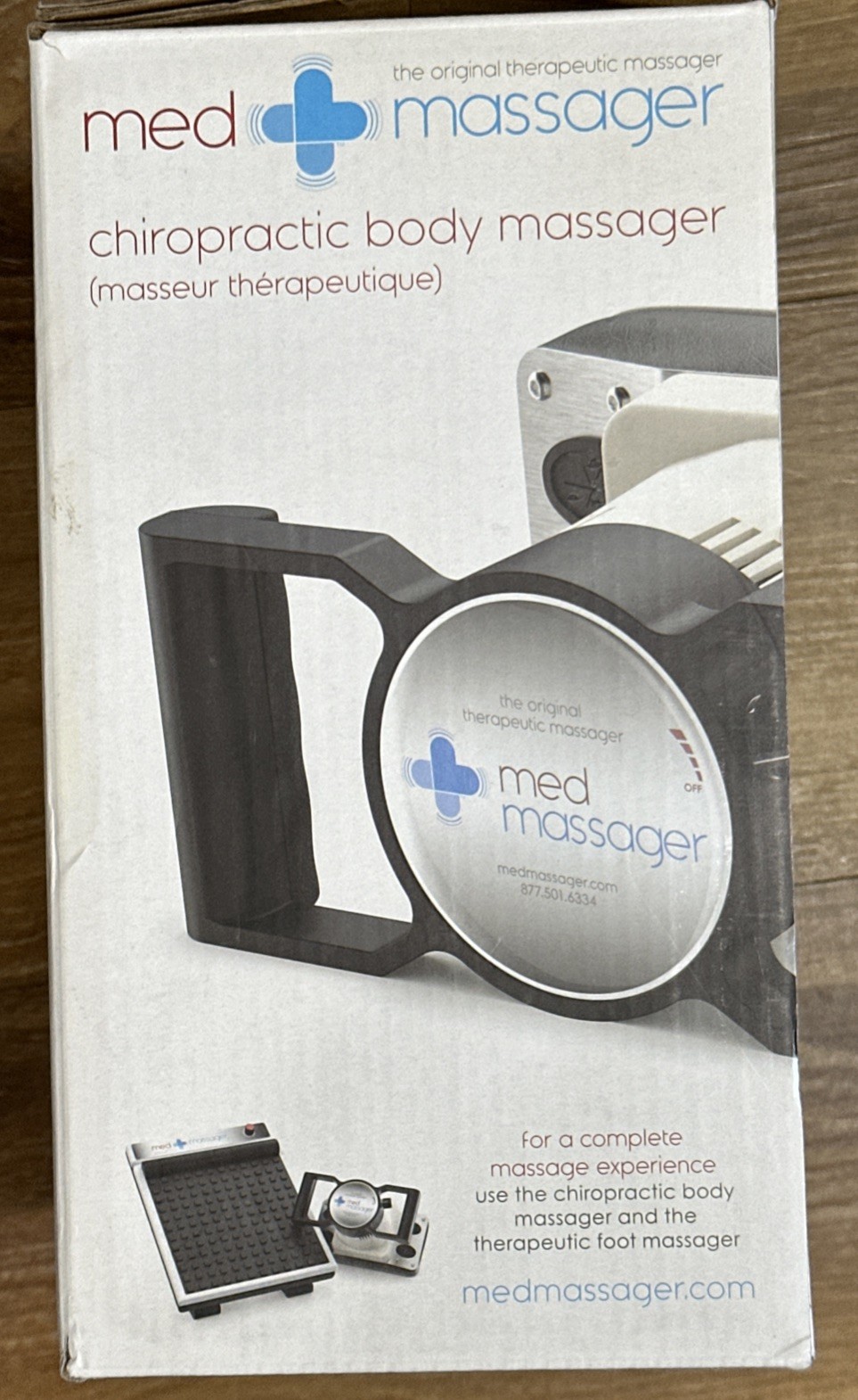 New MED Massager MediMassager Body Deep Tissue Therapy Chiropractic MMB04