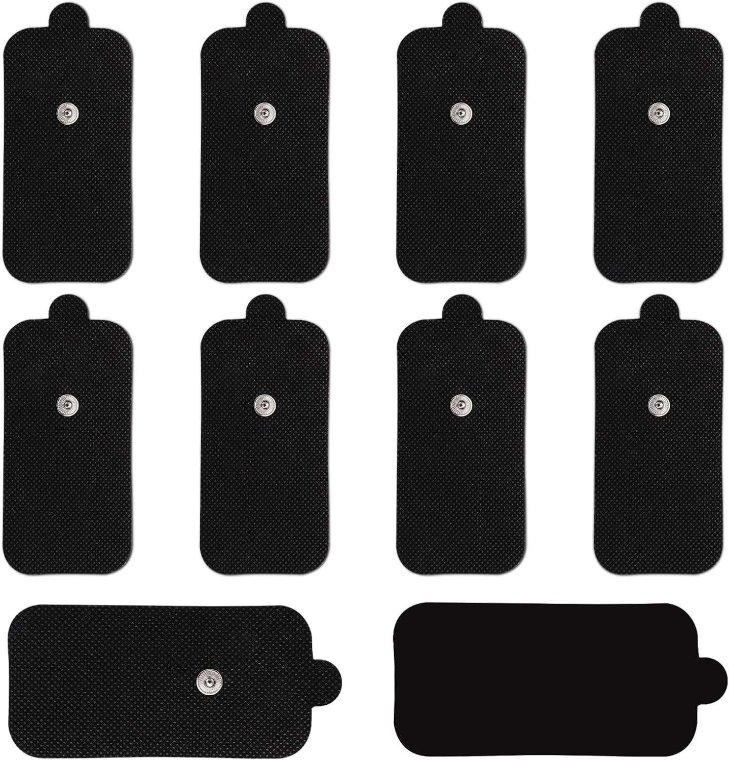 10 Pack Large TENS Unit Electrodes Pads, Upgraded Self-Adhesive Latex-Free Non-I