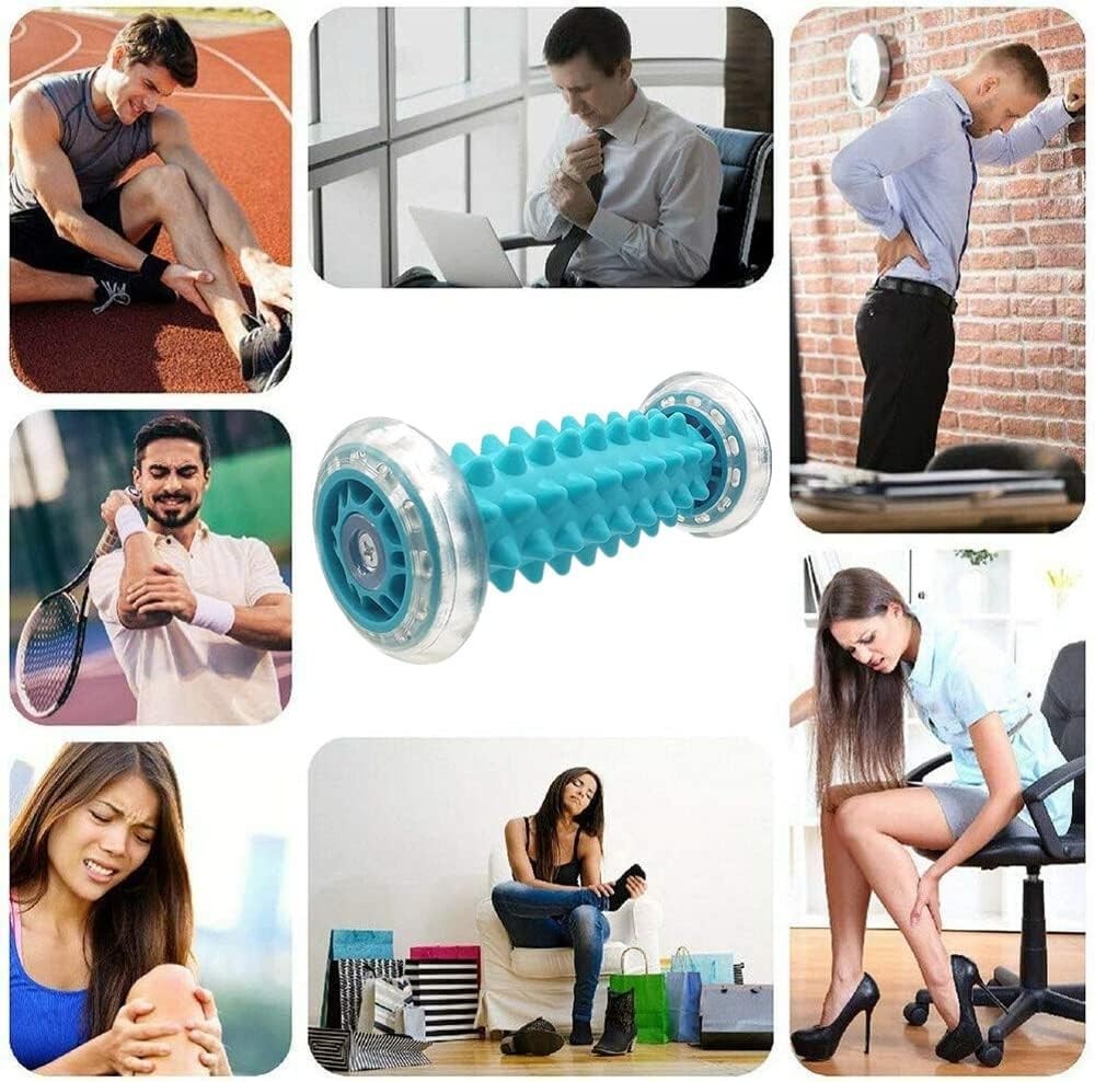 Non-Toxic Foot Massage Roller for Muscle Relief & Enhanced Mobility, 6.5 x 2.8″