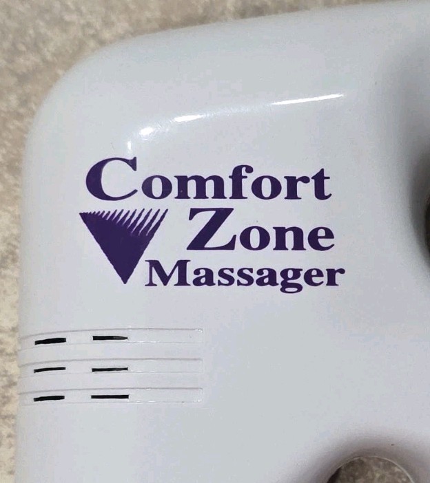 Comfort Zone Fitness Twin Head Massager THM-3 Two Speed 120V-18W