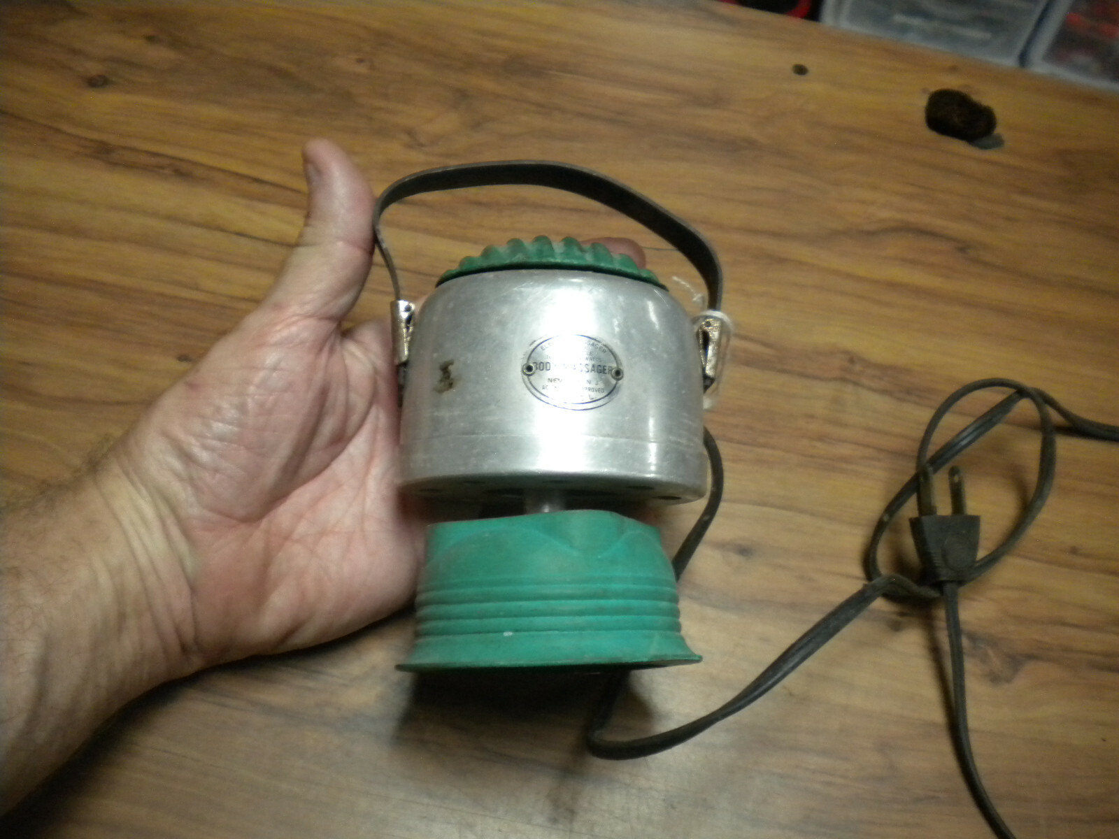 VINTAGE Electric Massager , Body Massager Company Newark NJ, Model DL , Works