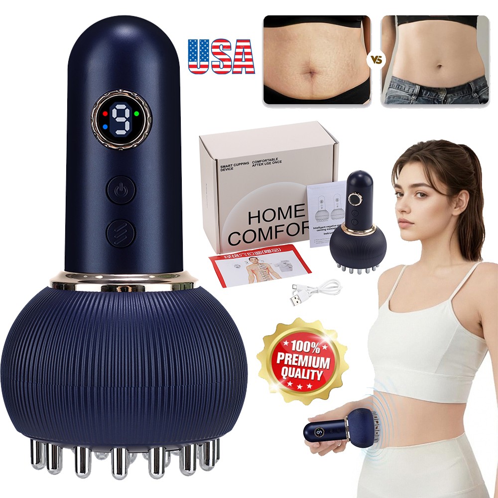 Lymphatic Drainage Massager & Anti Cellulite Massage Tool Reduce Stretch Marks
