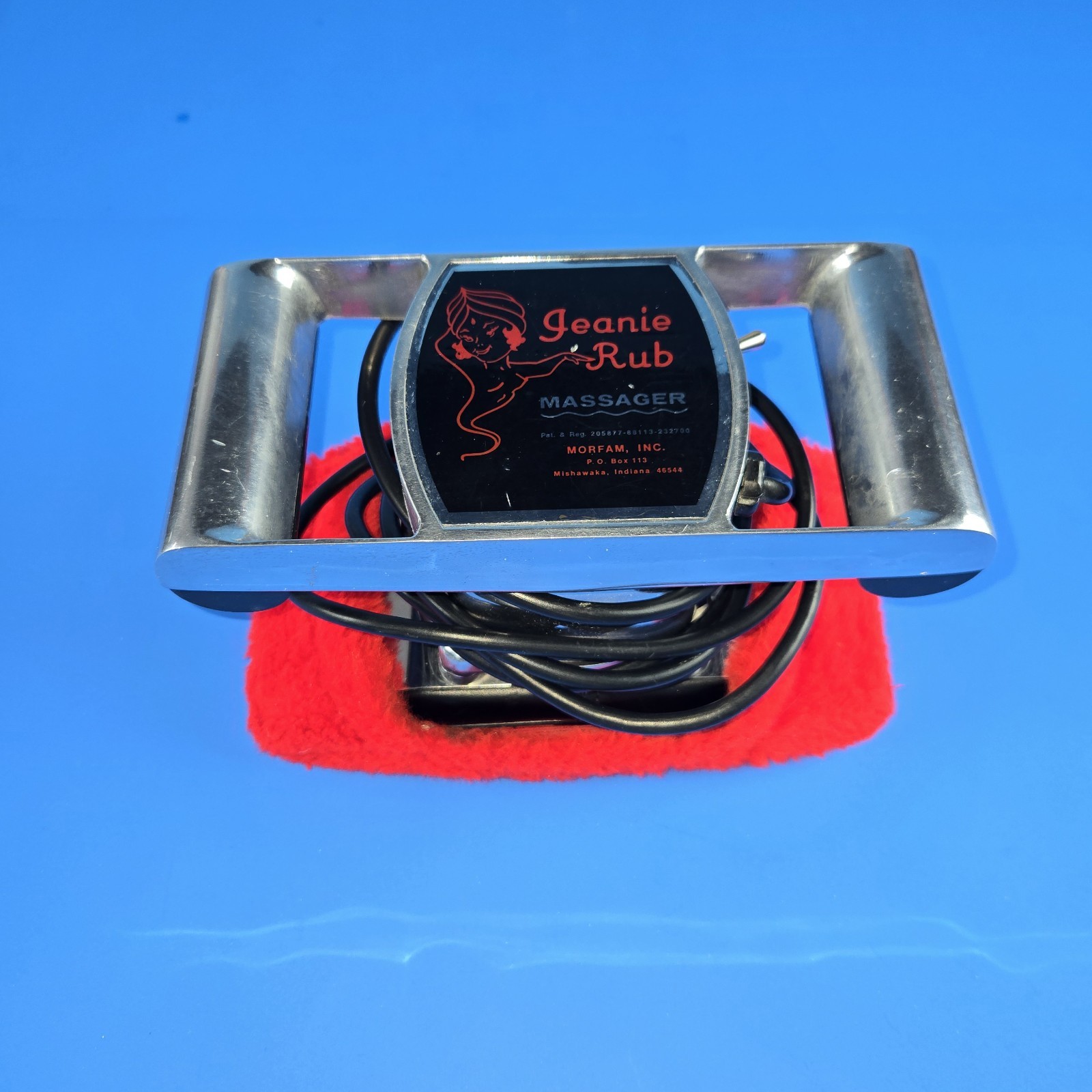 Vintage Jeanie Rub Massager Model M67-520B 3200 RPM Single Speed Tested GOOD