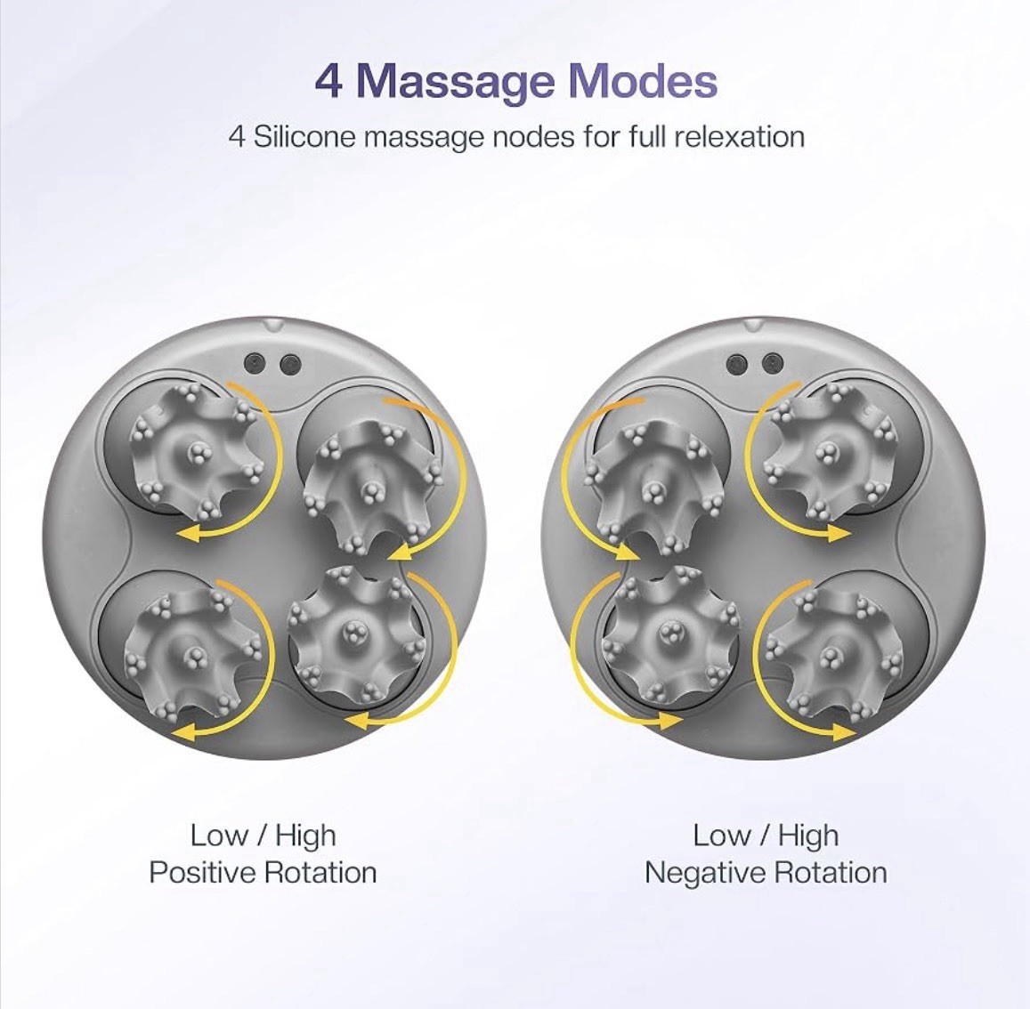 COMFIER Electric Scalp Massager with Mutlti-Modes Vibration Gently Used