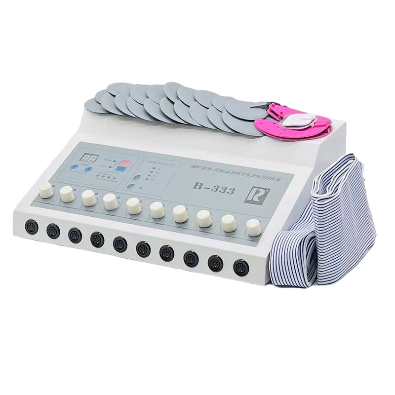 14Pads Electro Muscle Build Stimulator Body Slimming Machine Weight Loss Massage