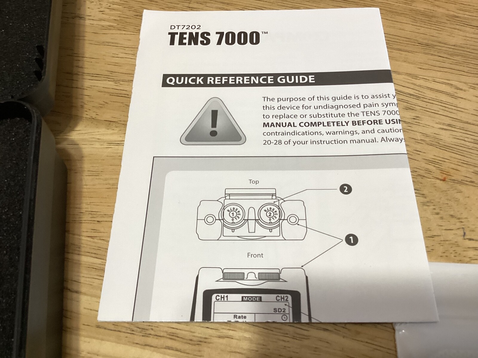 TENS 7000 Digital TENS Unit with Accessories – Muscle Stimulator Machine DT7202