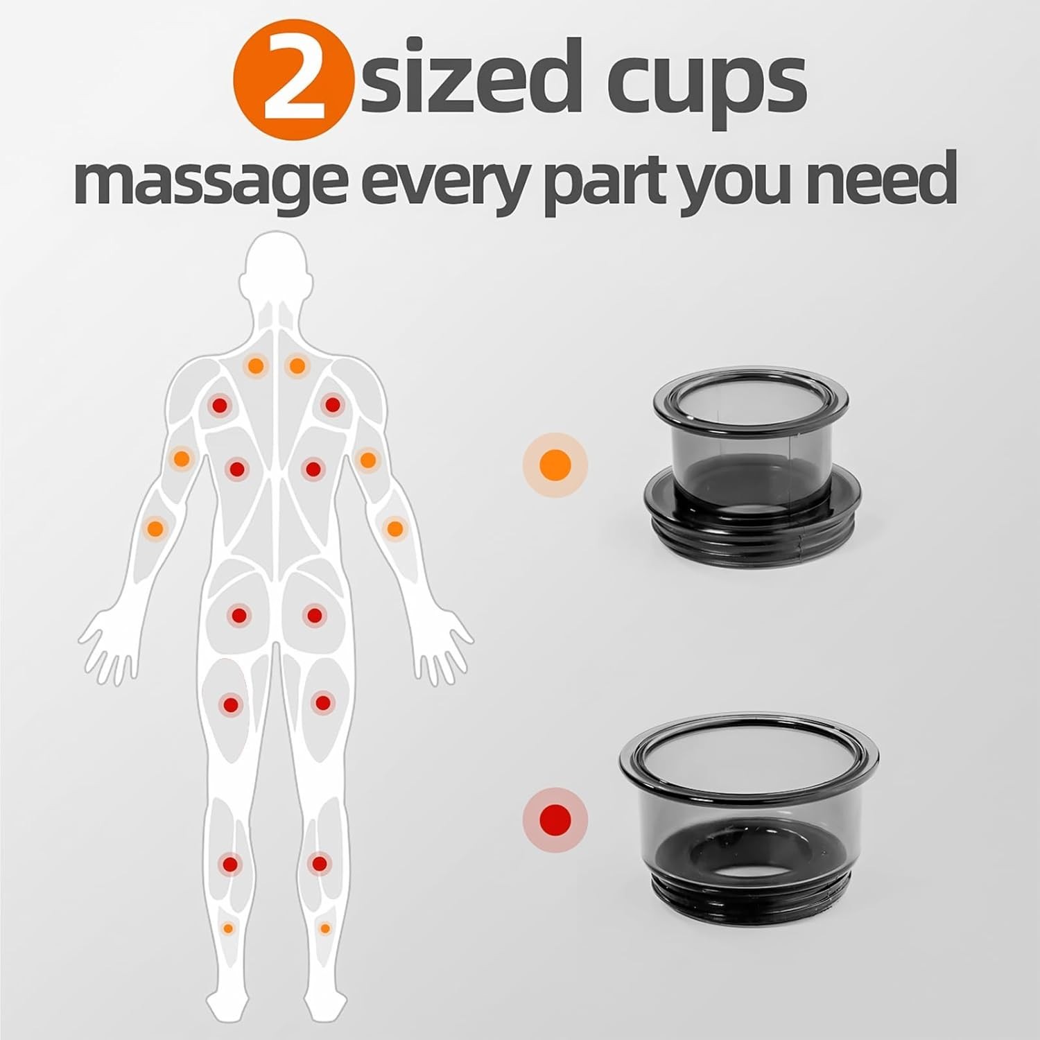 Becommend 5-in-1 Remote Cupping Kit for Massage Therapy with 20-Level Suction &
