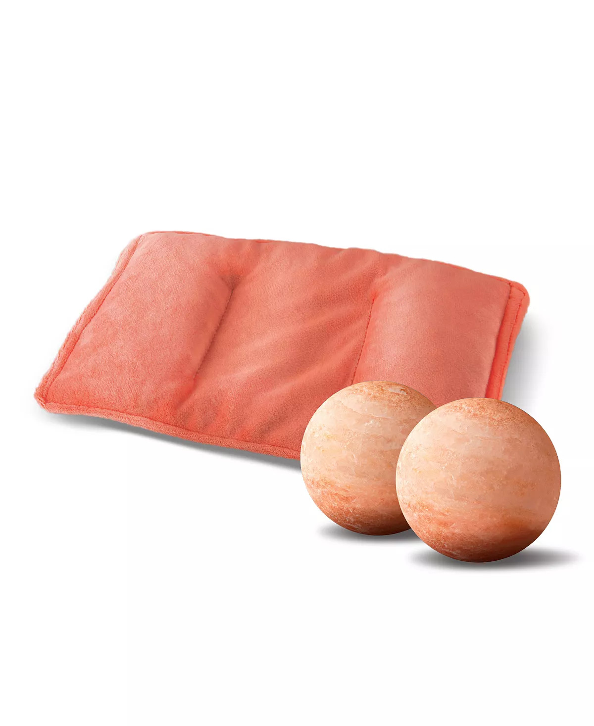 Lomi Rejuvenation 3 in 1 Kit Hot+Cold Therapy Himalayan Salt Pad + Massage Balls