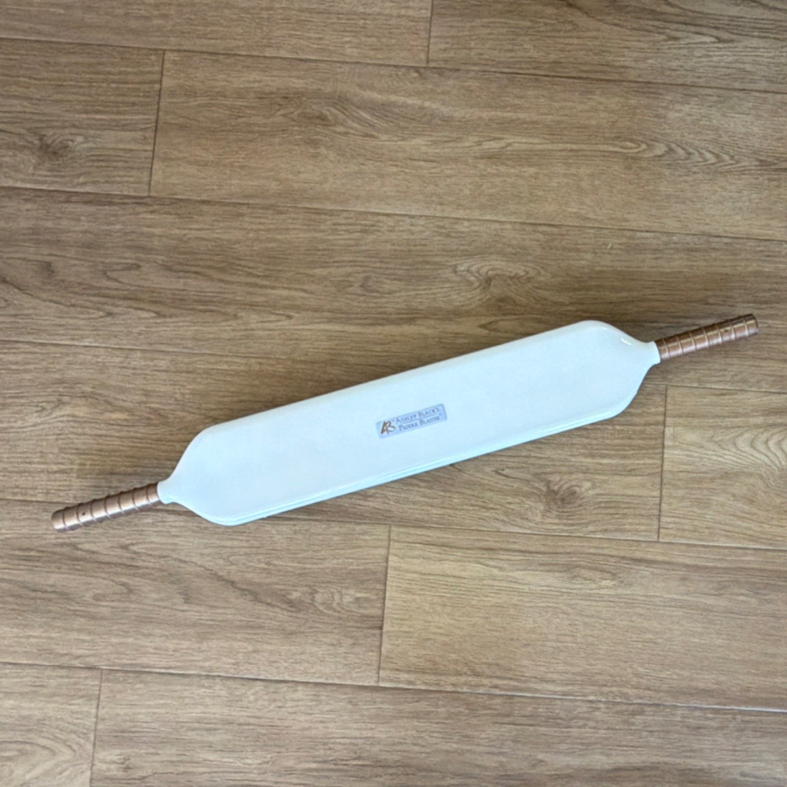 Ashley Black Paddle Blaster Body Massage Roller Stick White Manual