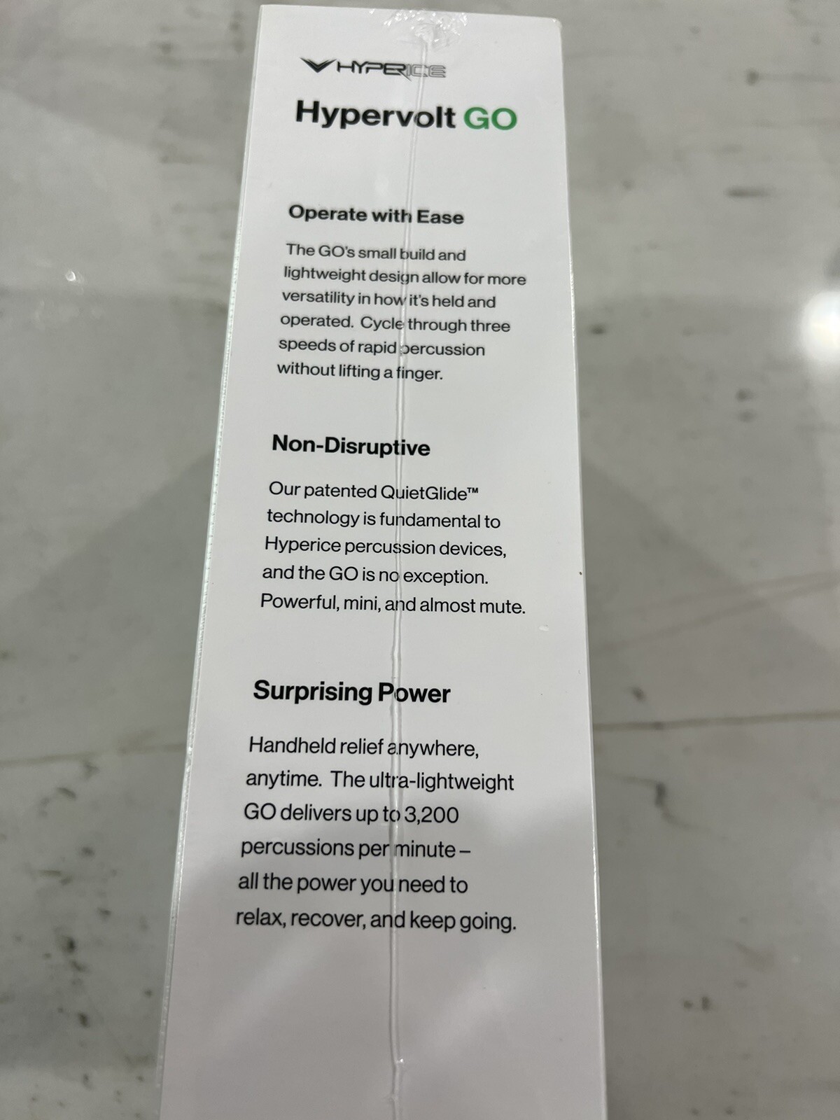 Hyperice Black Massage Gun