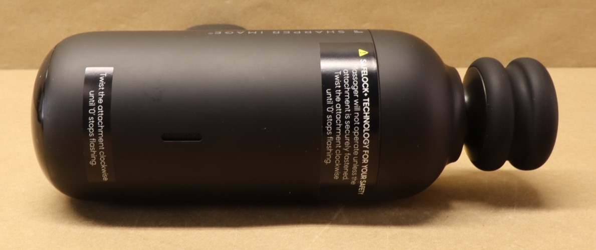 Sharper Image Powerboost Ultra Deep Tissue Percussion Massager Open Box