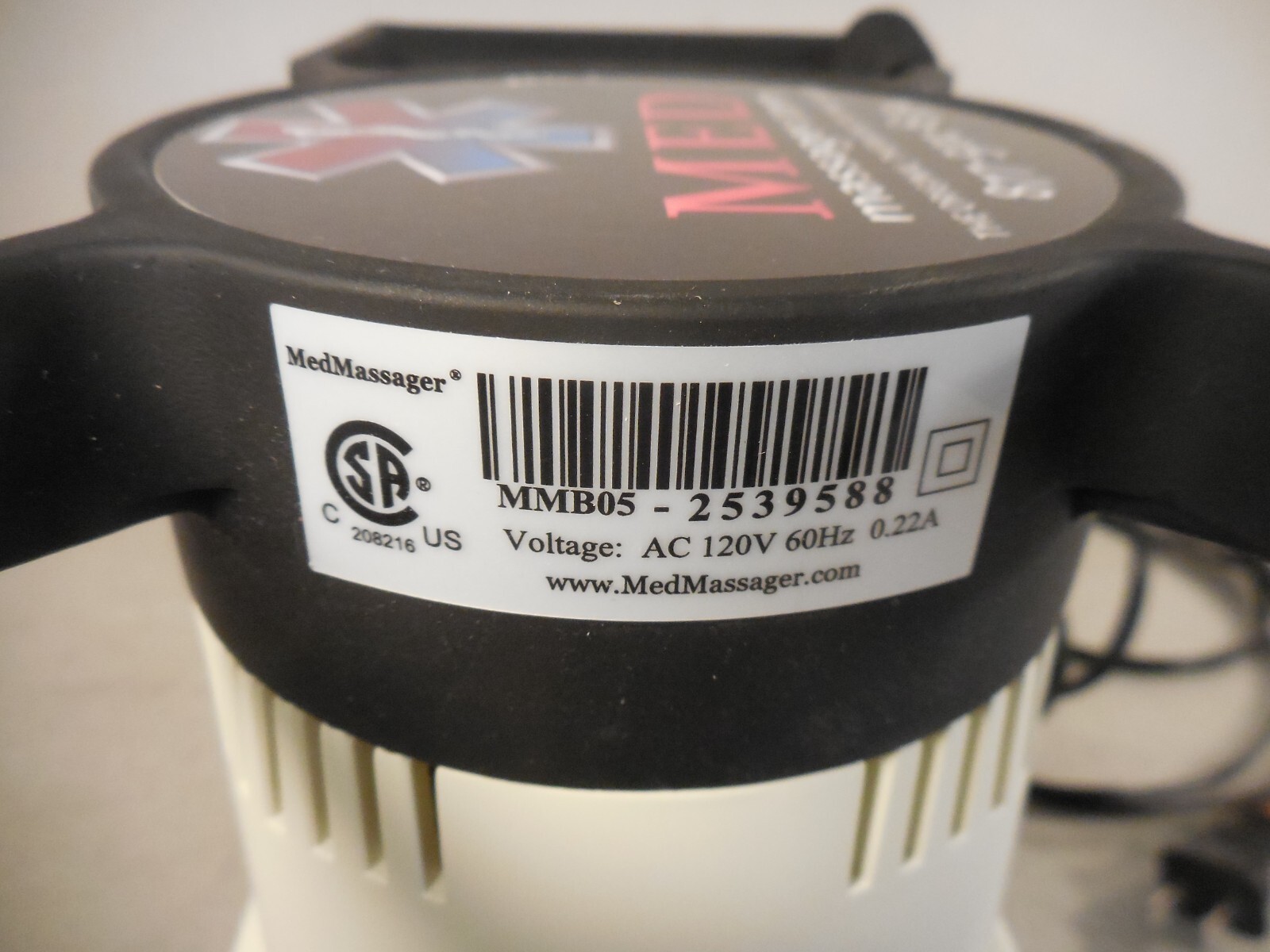 Med Massager MEDMassager MMB05 Variable Speed 120V WORKS CLEAN*