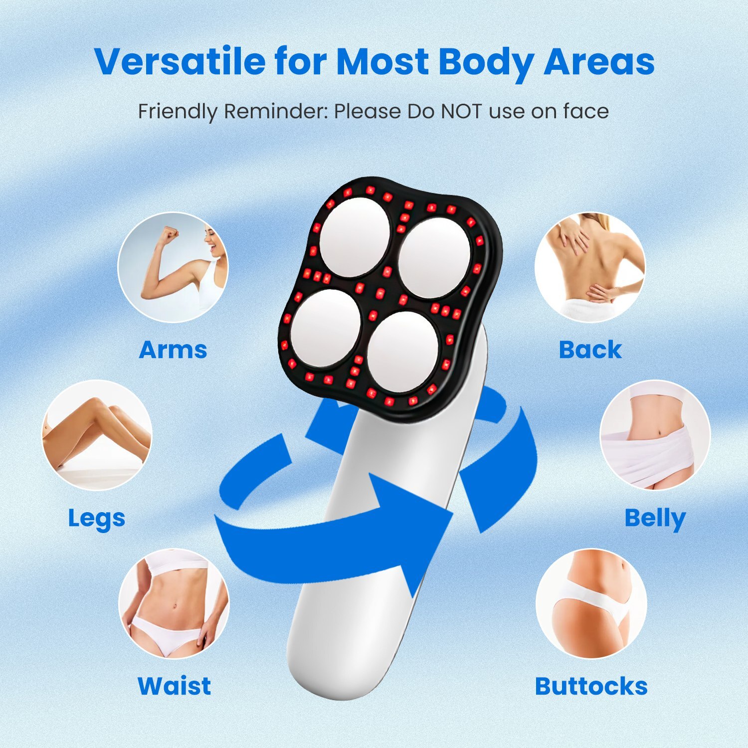 Body Shaping Machine Belly Cellulite Stretch Mark Massager Tightening Device