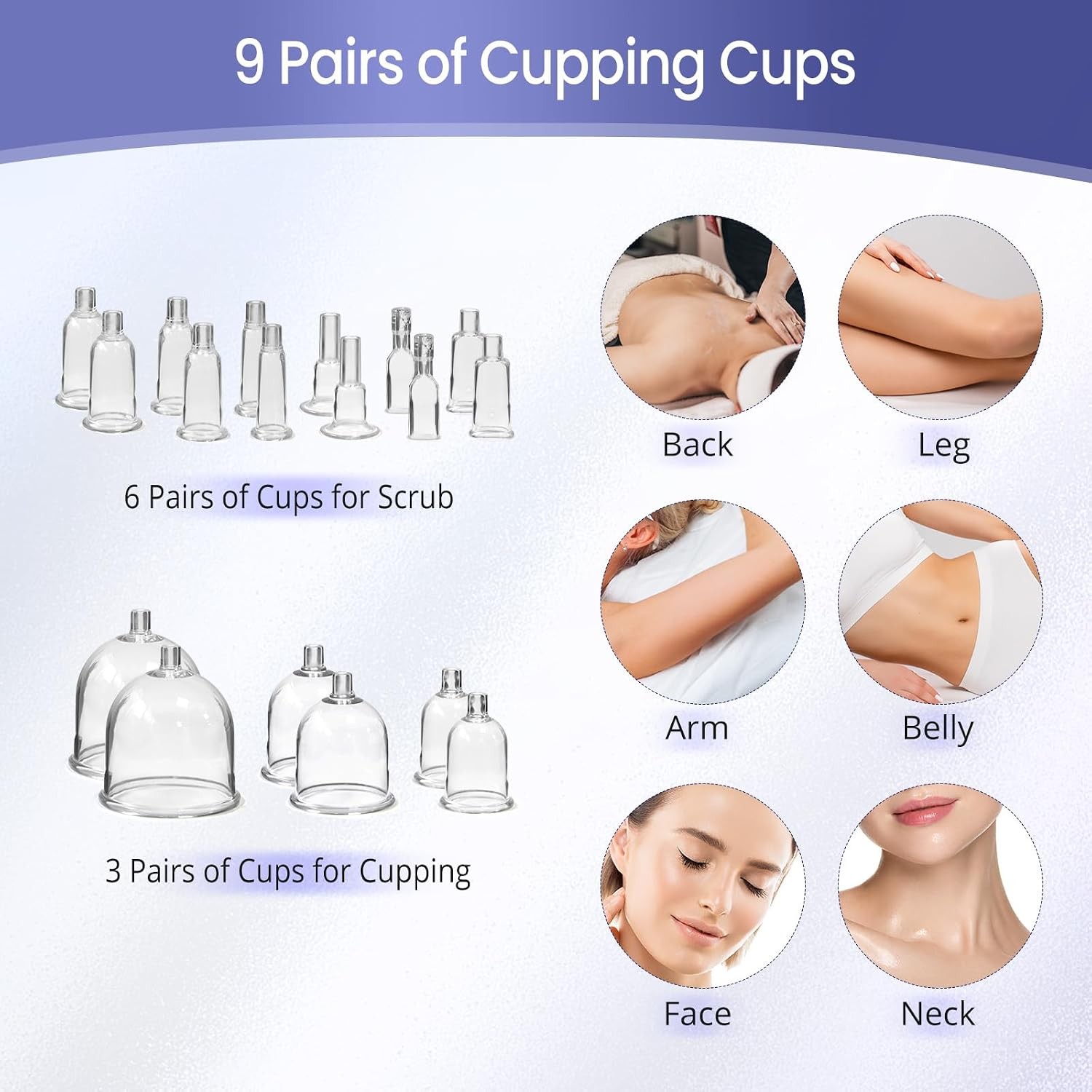 120ml Cups Breast Enlargement Butt Lift Machine Body Scraping & Cupping Massage