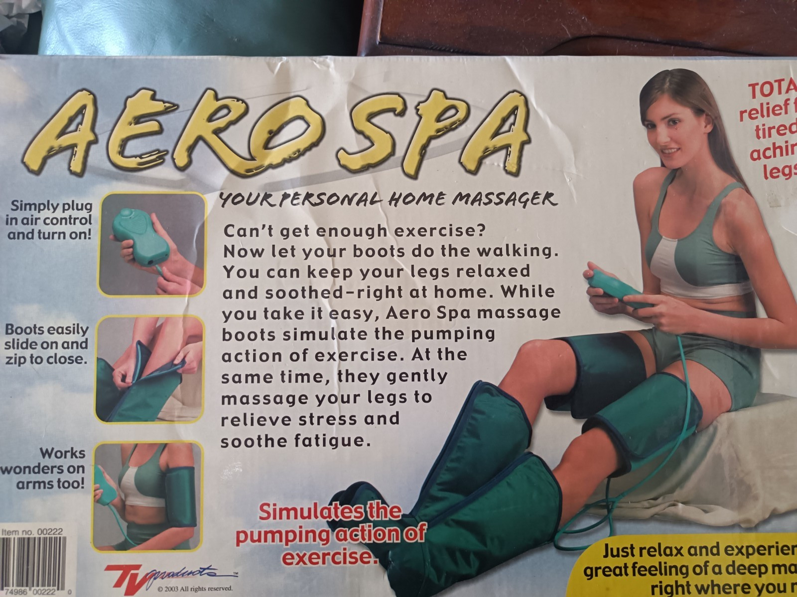 New Aerospa Aero Spa personal home massager