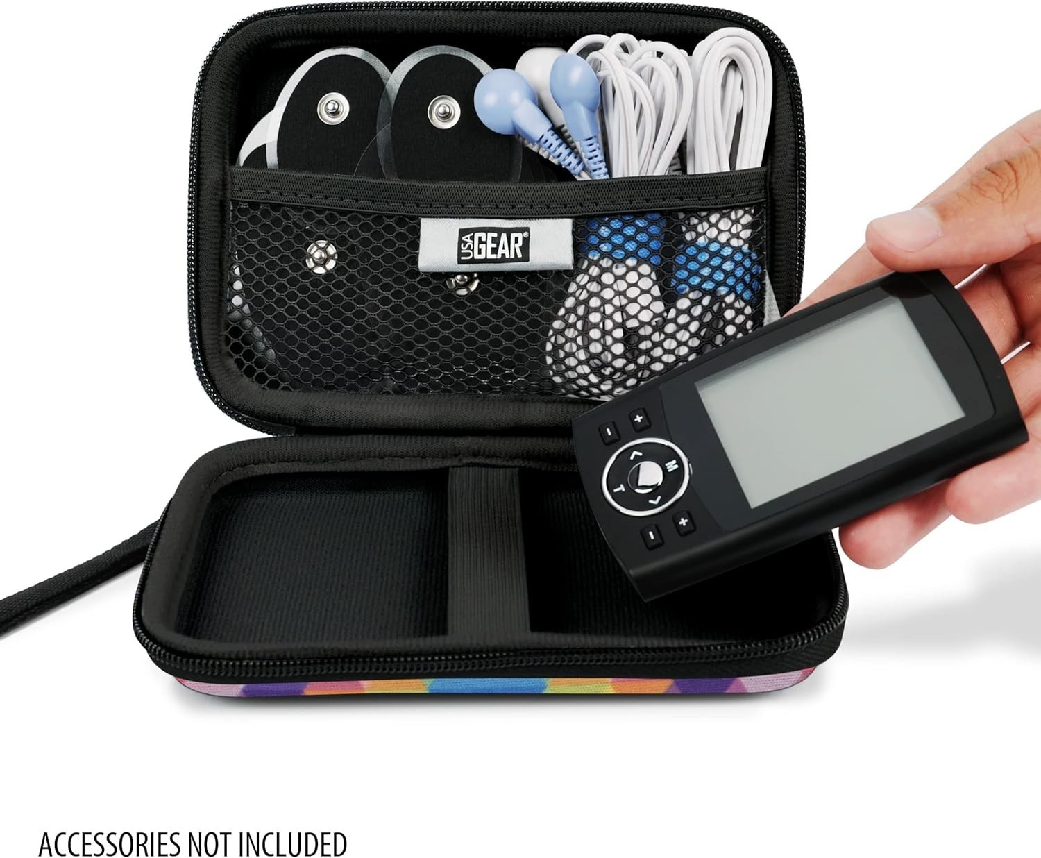 Compact Travel Case for TENS Unit: Safe Storage for Electrotherapy Devices