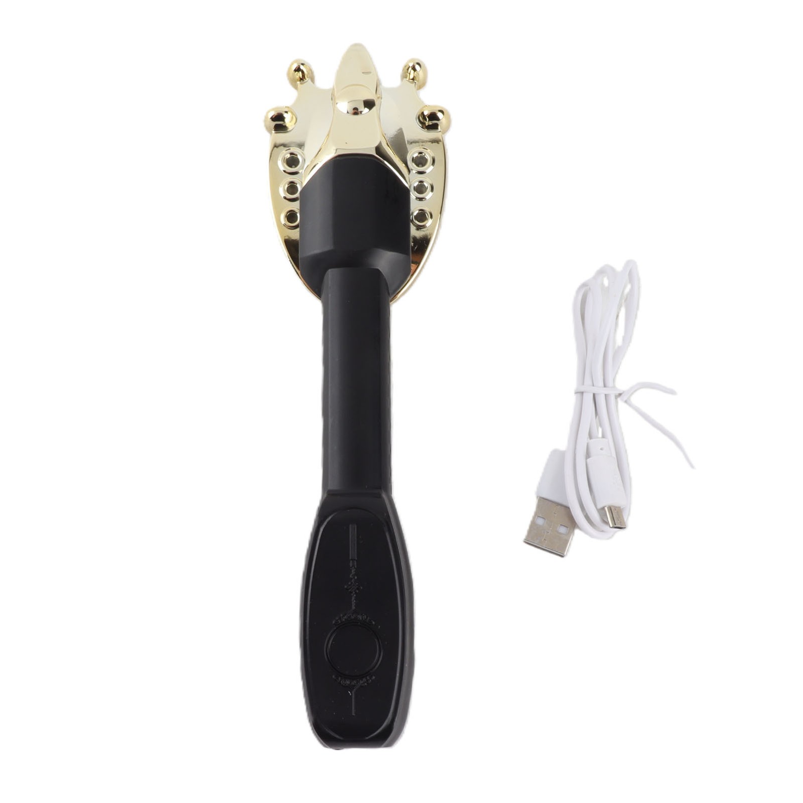 Electric Back Scratcher 45cm Extendable Massage Tool (Black)