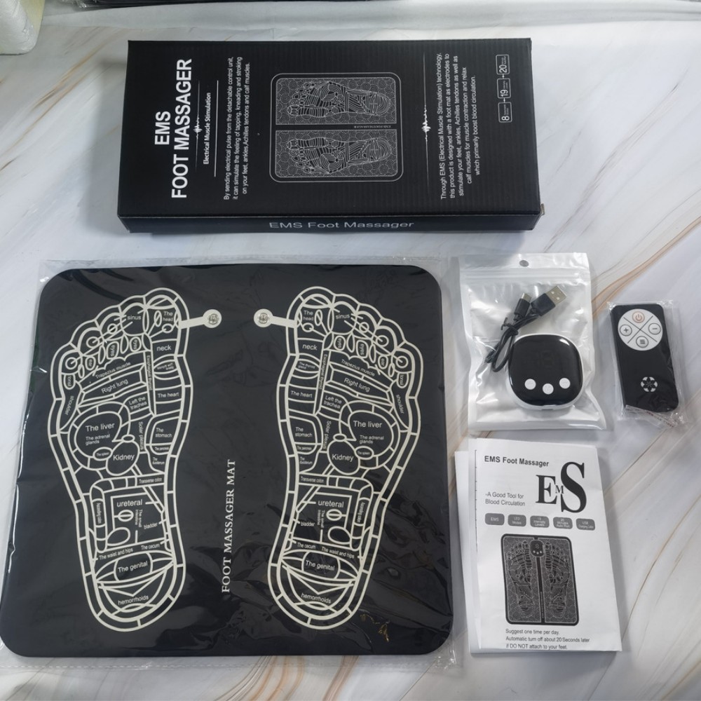 EMS Foot Massager Neuropathy Feet for Circulation and Pain Relief Portable**=