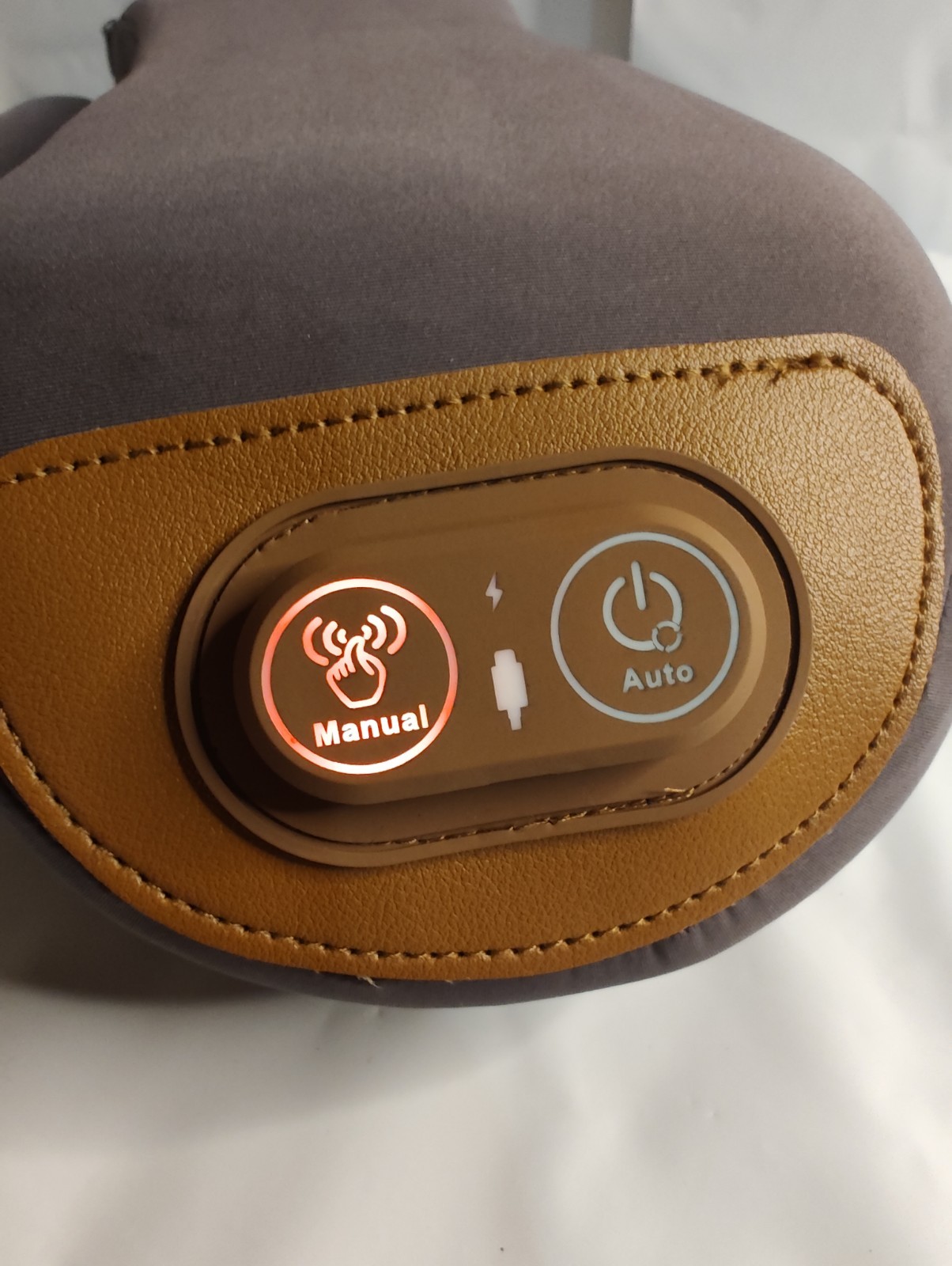 Callixe Cordless Neck Massager, Heat, Wireless Rechargeable 3-in-1 Thera Pillow