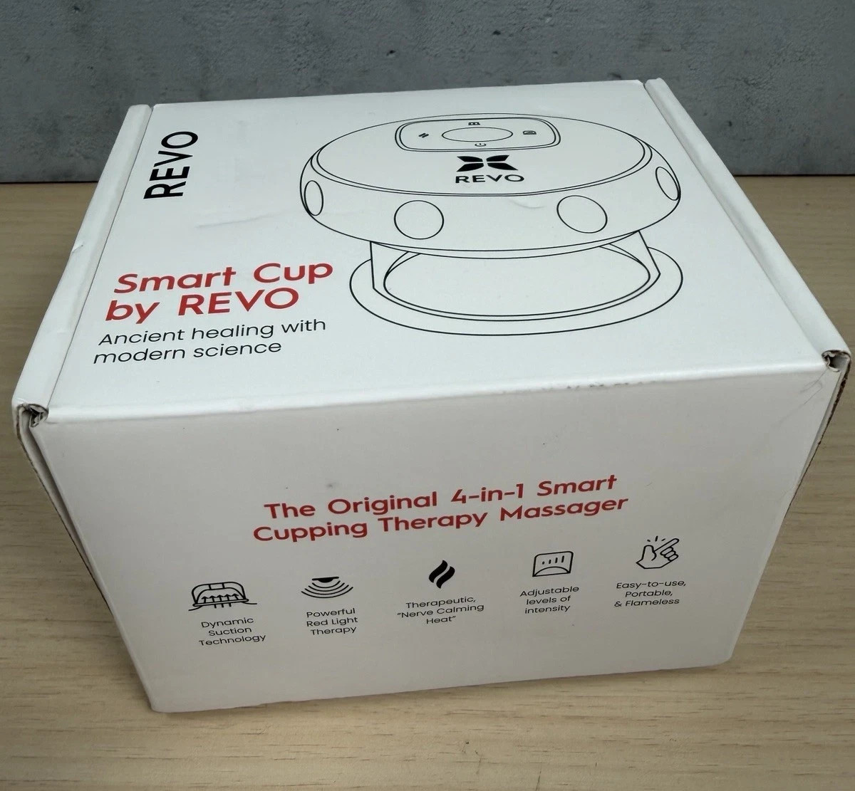 REVO Smart Cup by Revo The Original 4-in-1 Smart Cupping Therapy Massager