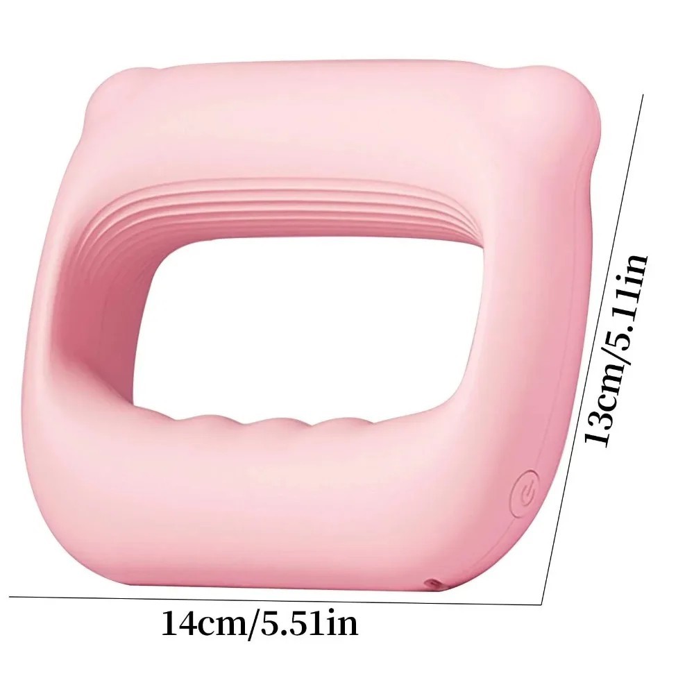 Portable USB Rechargeable Fascia Massage Ring – Neck, Shoulder & Body Vibrating