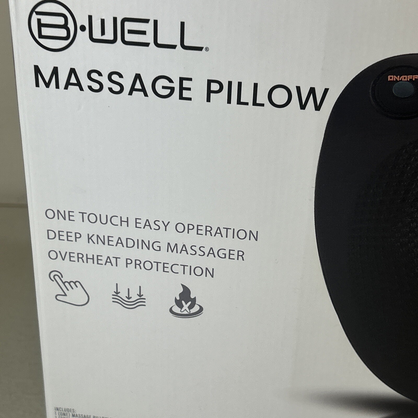 B Well Massage Pillow – Neck, Back, shoulder Massager.