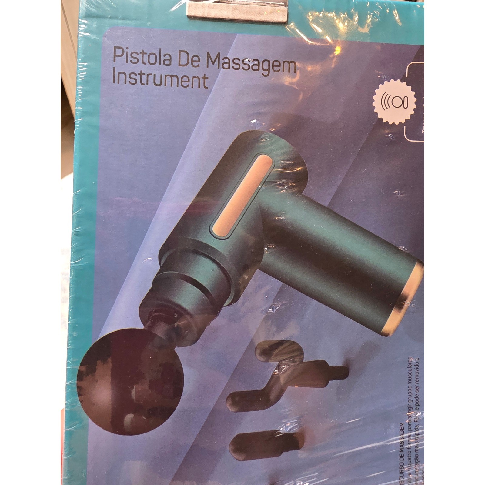 Pistola De Massagem Instrument LU-4933 Percussion Massage Gun 99 Speeds USB-C