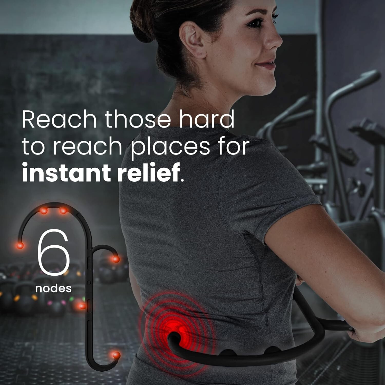 Trigger Point Massage Hook Tool for Effective Muscle Relief – Lightweight Design