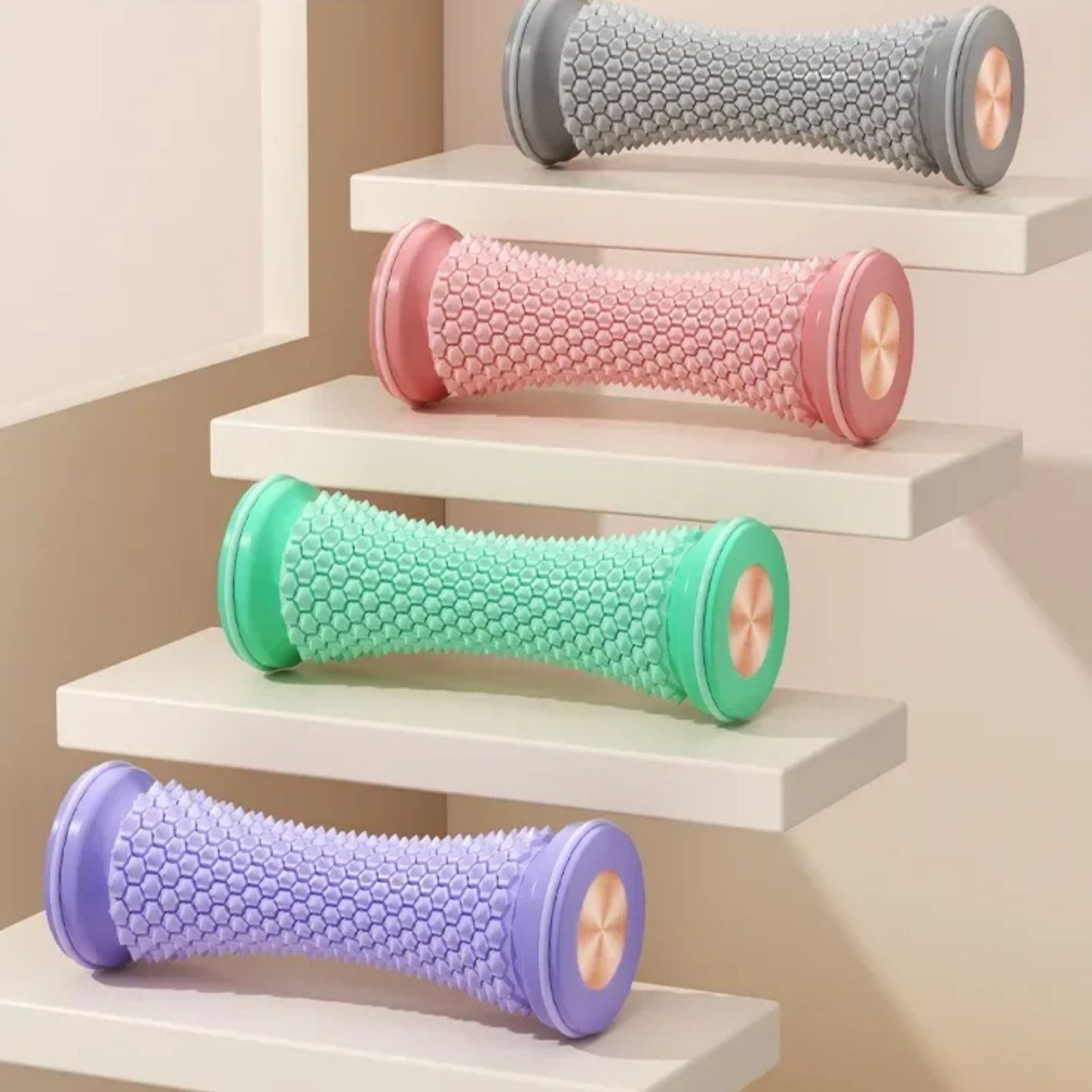 Foot Massager Massage Roller Yoga Massage Ball Plantar Fascia Roller Muscle New