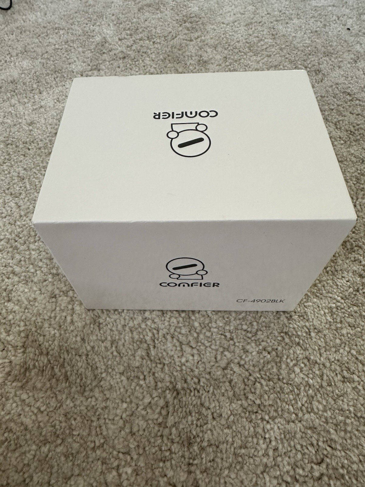 Comfier CF-4902BLK Cordless Handheld Full Body Massager Black/Gray USB Charging